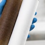 Old vs new water filter cartridge comparison showing replacement importance