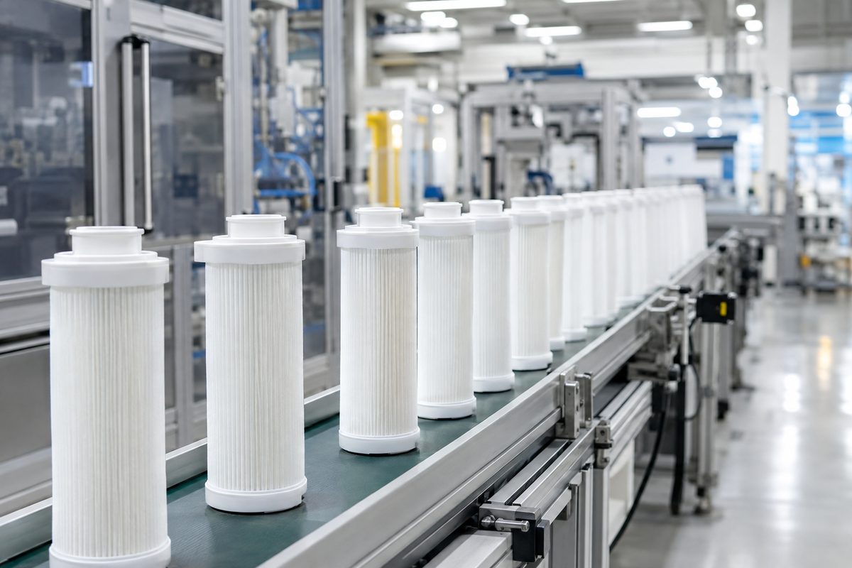 filter cartridge production line