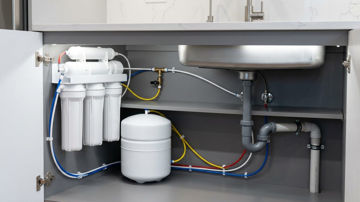 reverse osmosis system with mineral alkaline filter