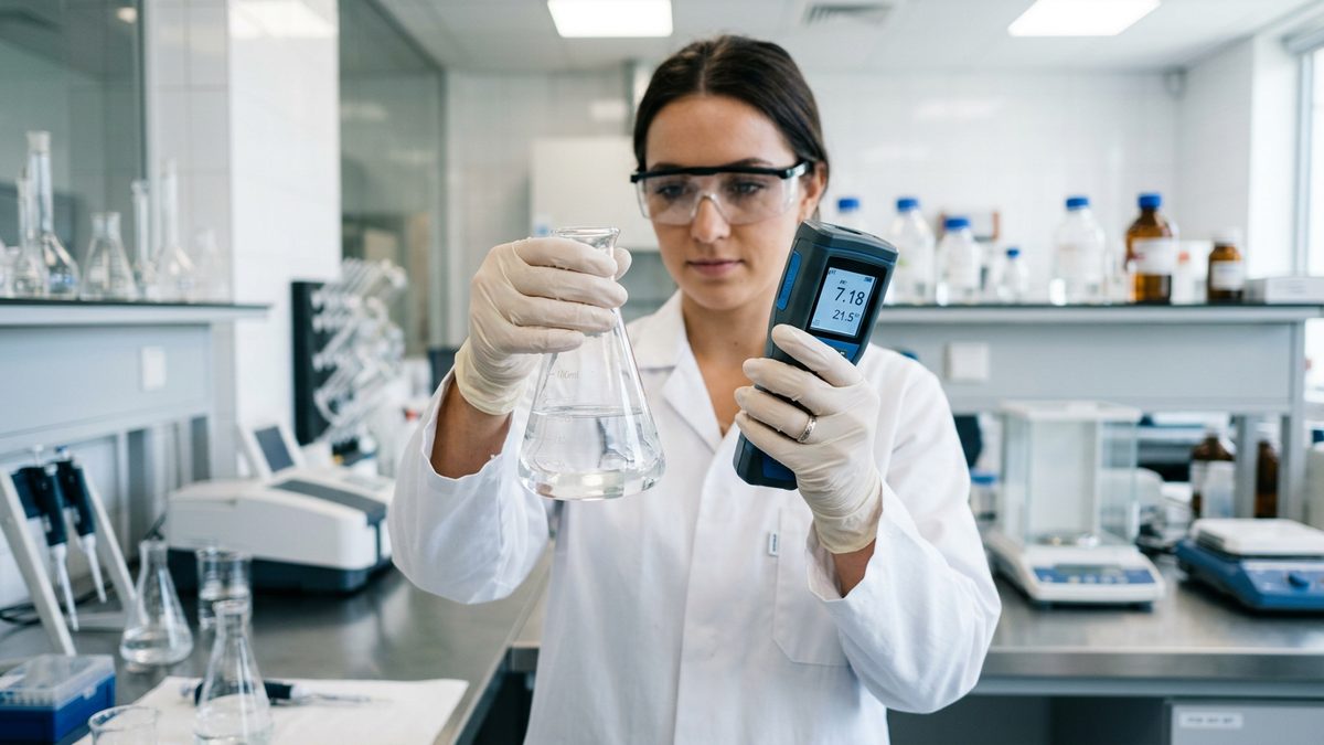 vízminőség laboratóriumi vizsgálata