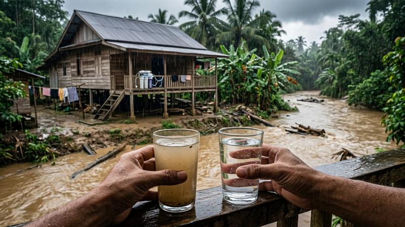 Cara Mengatasi Air Keruh dan Berlumpur Saat Musim Hujan Tiba di Daerah Aliran Sungai | ONEMI