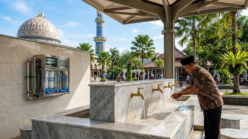 Cara Menjaga Kesucian dan Keamanan Air Wudhu di Masjid dengan Sistem Filtrasi yang Tepat