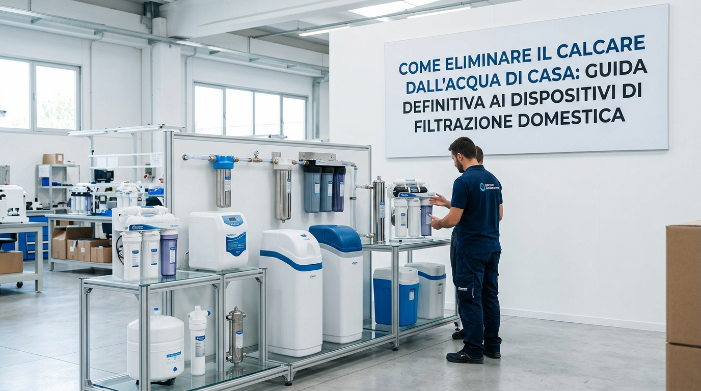 ** Come Eliminare il Calcare dall\’Acqua di Casa | Sistemi B2B ONEMI