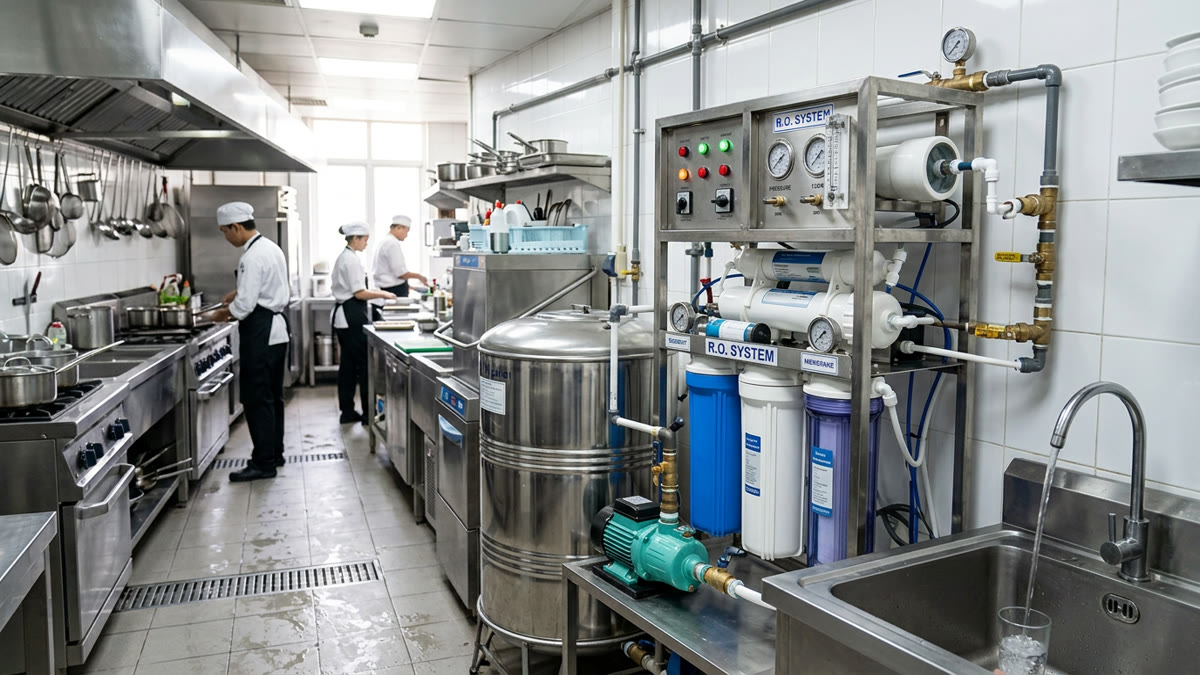 restaurant commercial RO system