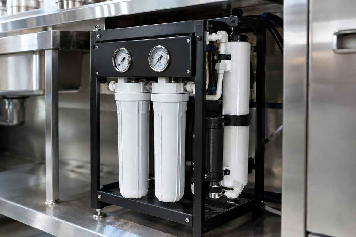 tankless reverse osmosis system for commercial kitchen