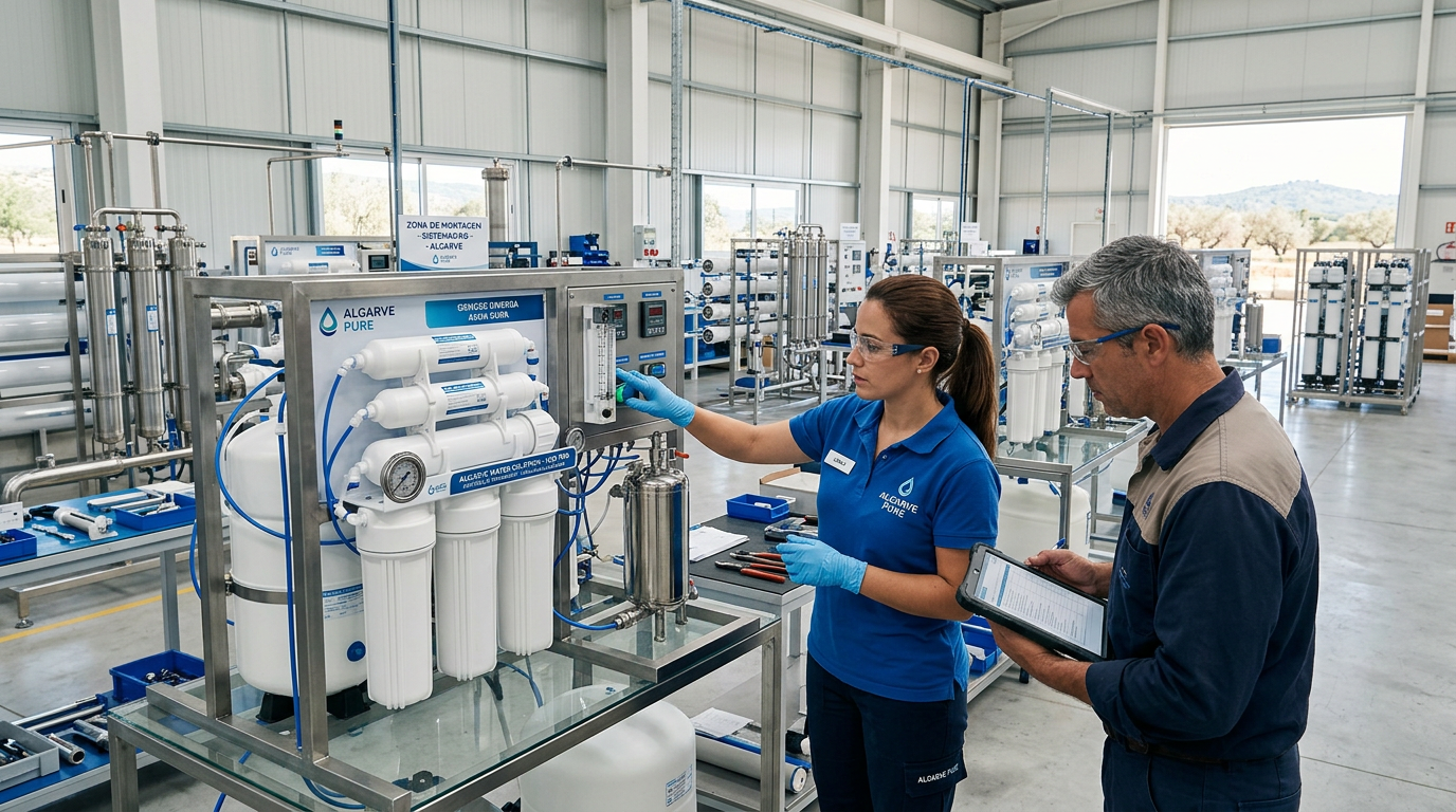 ** Osmose Inversa para Água Dura do Algarve | ONEMI OEM/ODM