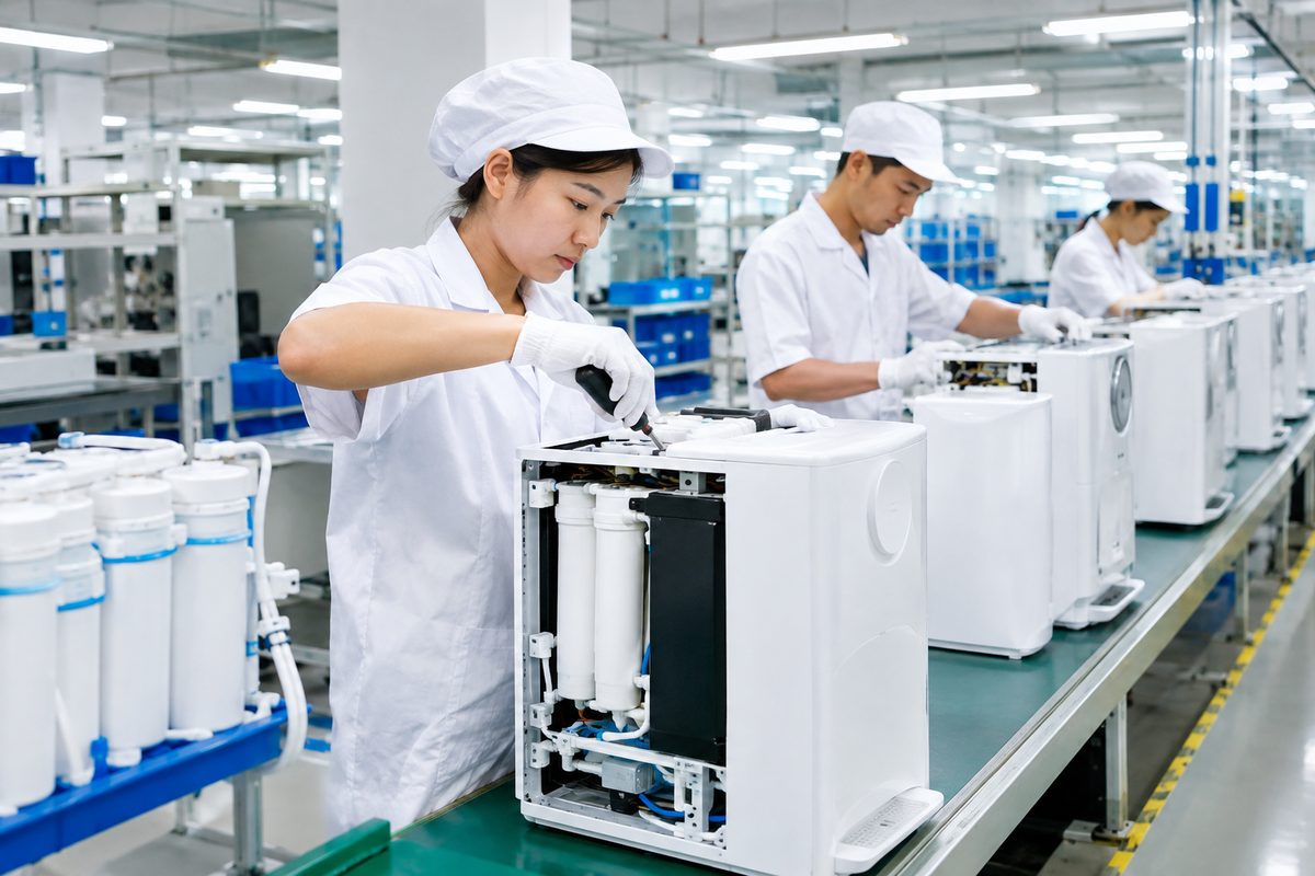 water purifier OEM factory production line
