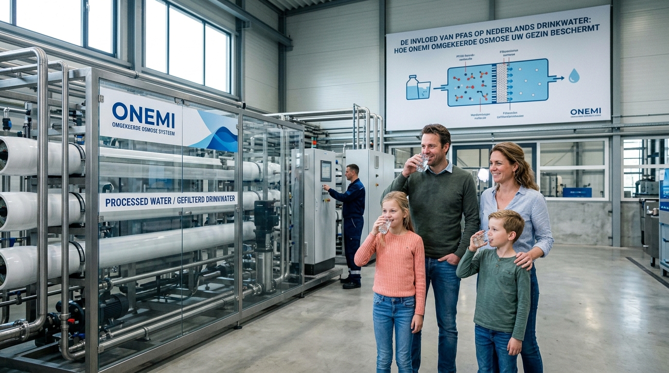 De invloed van PFAS op Nederlands drinkwater: Hoe OneMi omgekeerde osmose uw gezin beschermt | ONEMI