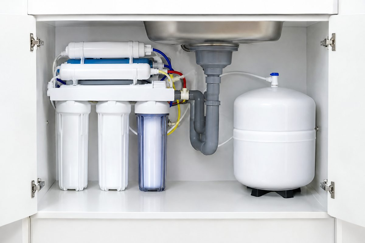 under sink reverse osmosis water filtration system