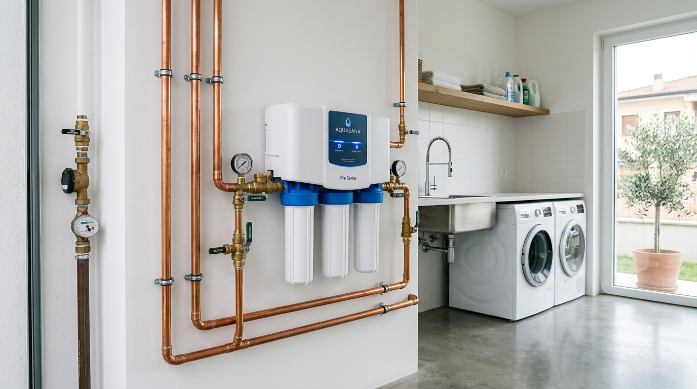 Filtrazione dell'acqua per tutta la casa: guida ai sistemi di purificazione Point-of-Entry (POE)