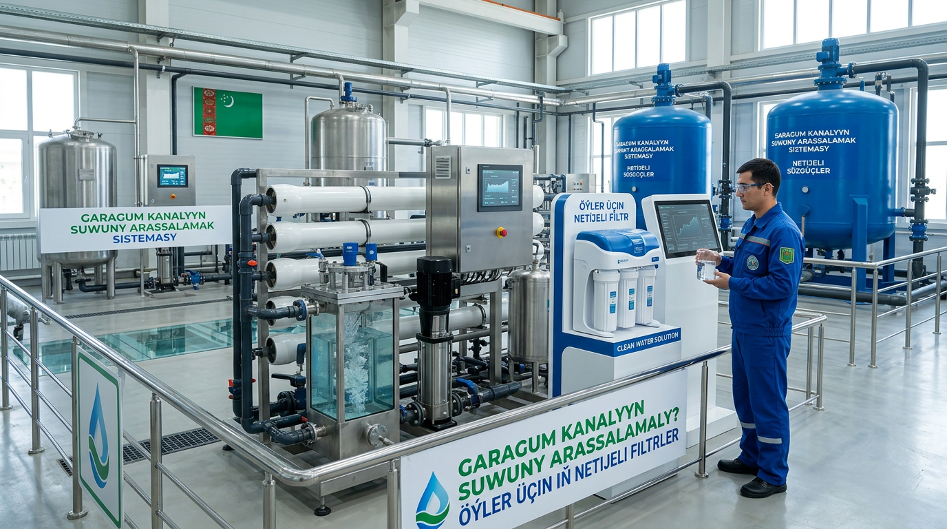 Garagum kanalynyň suwuny nädip arassalamaly? Öýler üçin iň netijeli filtrler