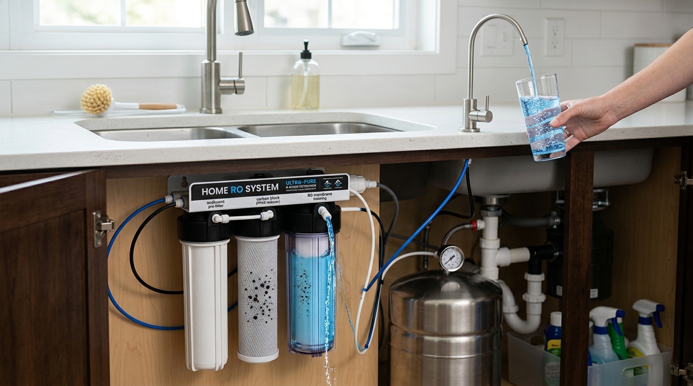 Guía definitiva para eliminar los PFAS del agua: Protege a tu familia de los 