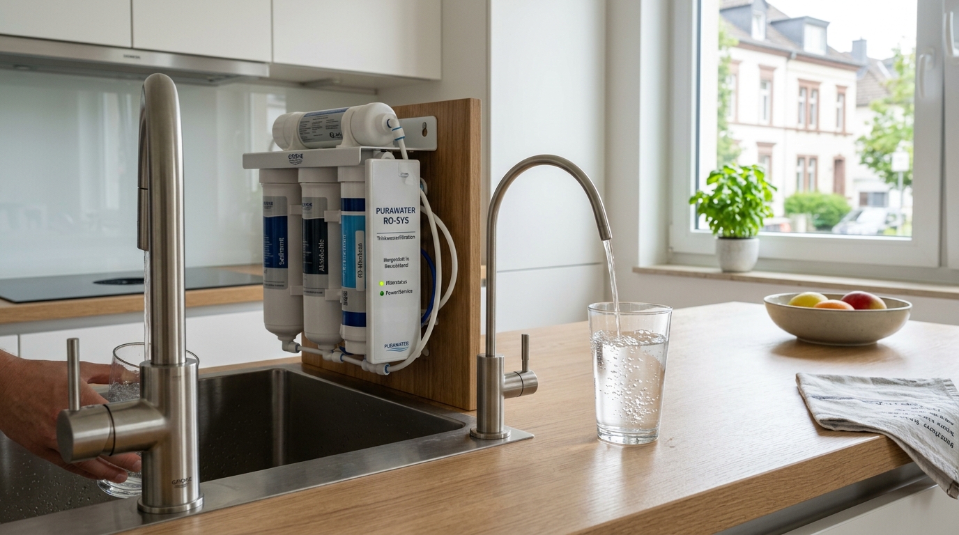 Kompakte Tisch-Osmoseanlagen ohne Festwasseranschluss: Die flexible Lösung für Mietwohnungen und Singles