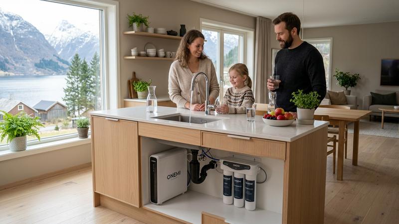 Rent drikkevann med membranfiltrering hjemme