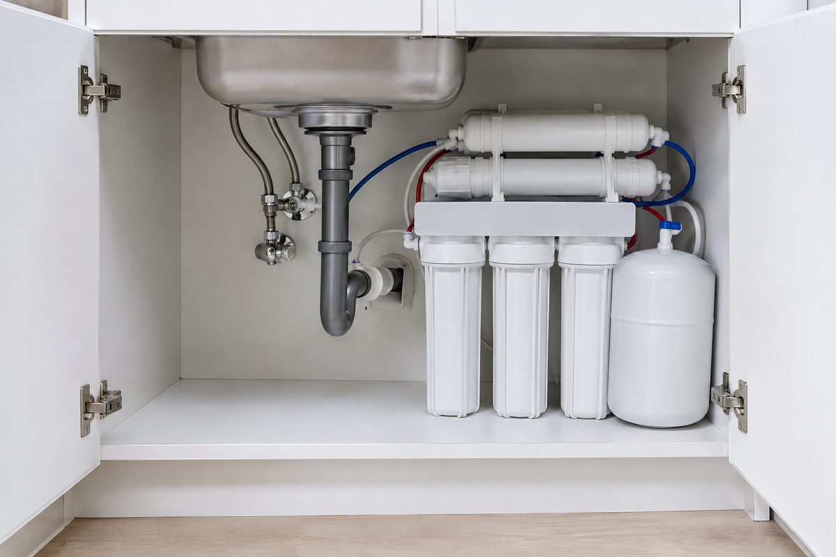 under sink reverse osmosis water filtration system