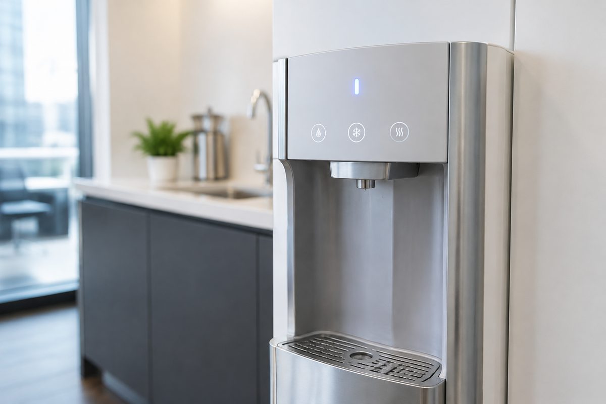 IoT connected commercial water dispenser