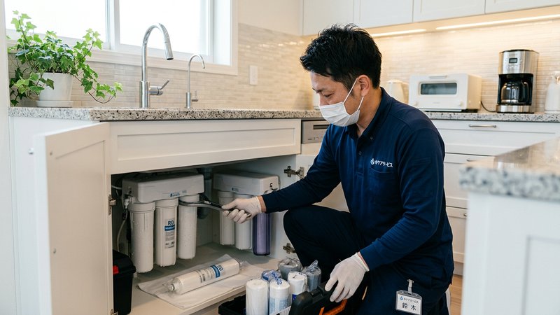 PFAS規制対応浄水器