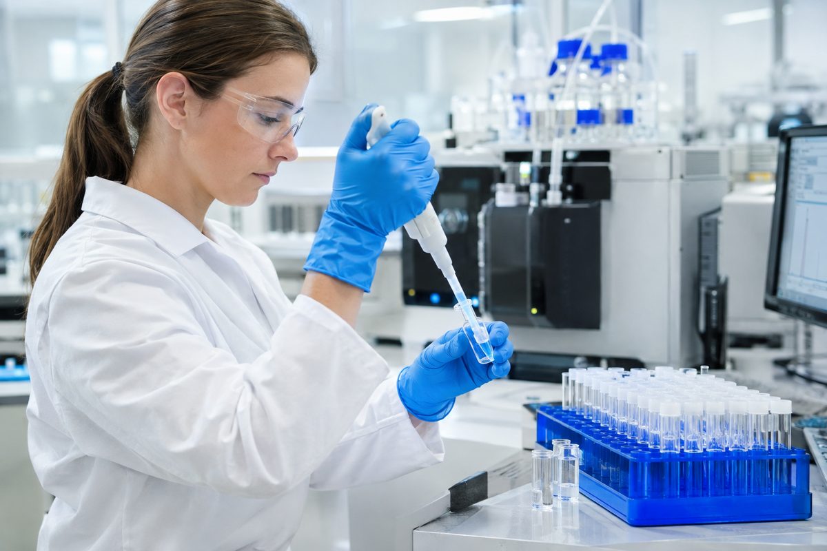 laboratory PFAS water sample testing