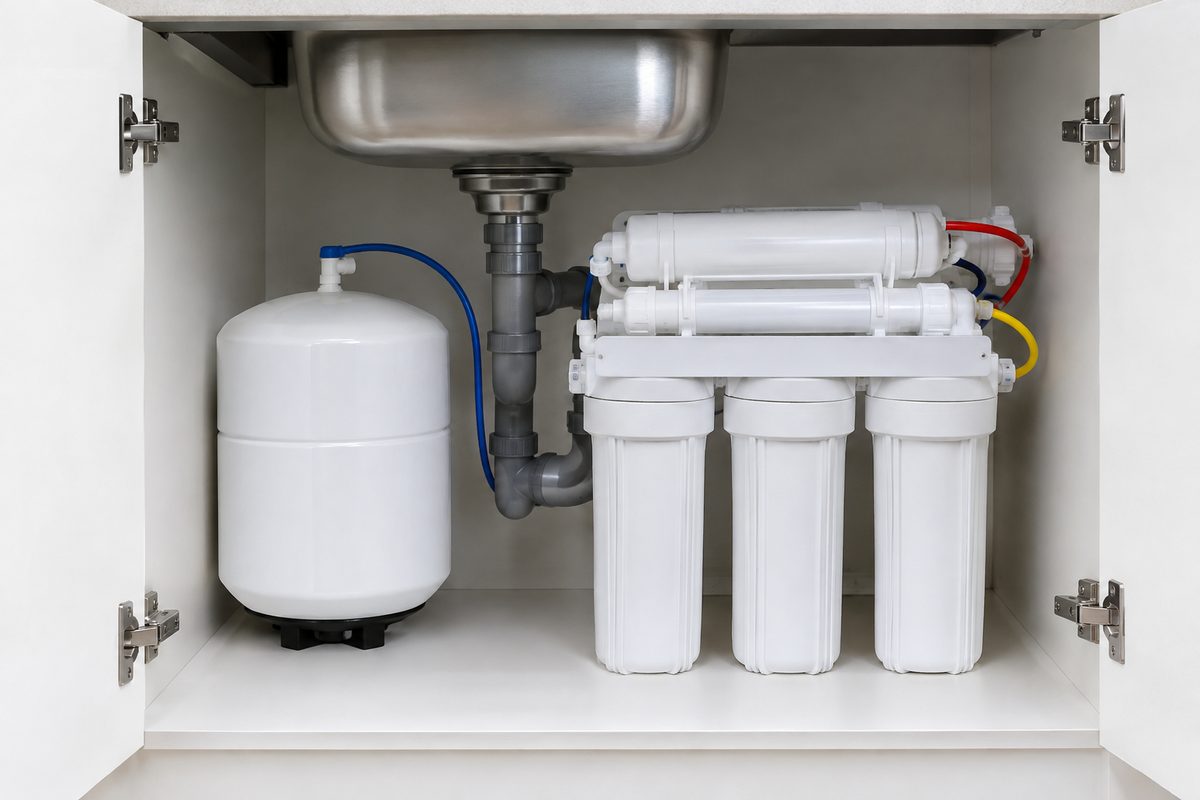 under sink reverse osmosis water filtration system
