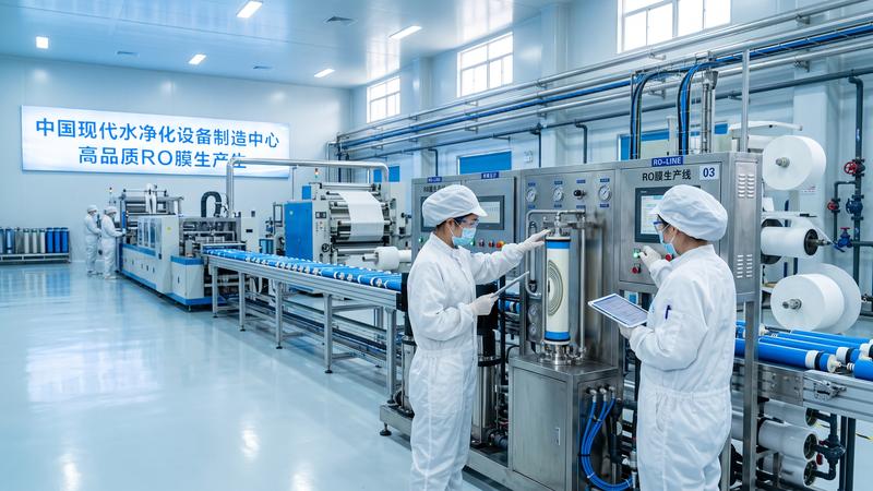 PFAS除去浄水器OEM製造工場の最新ライン