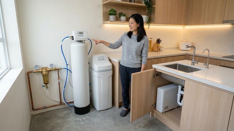 全屋净水系统怎么搭配最省钱?前置+中央+软水+末端方案