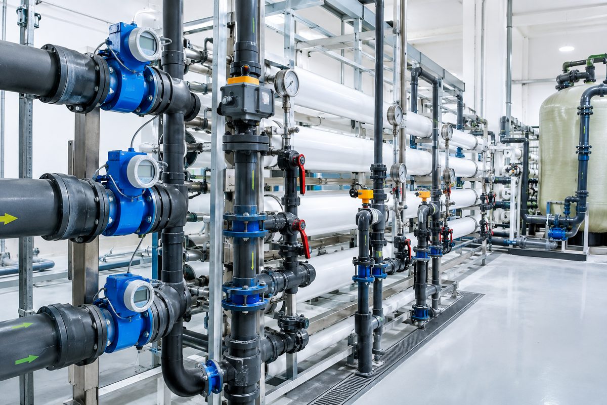 reverse osmosis brine concentrate flow water reuse