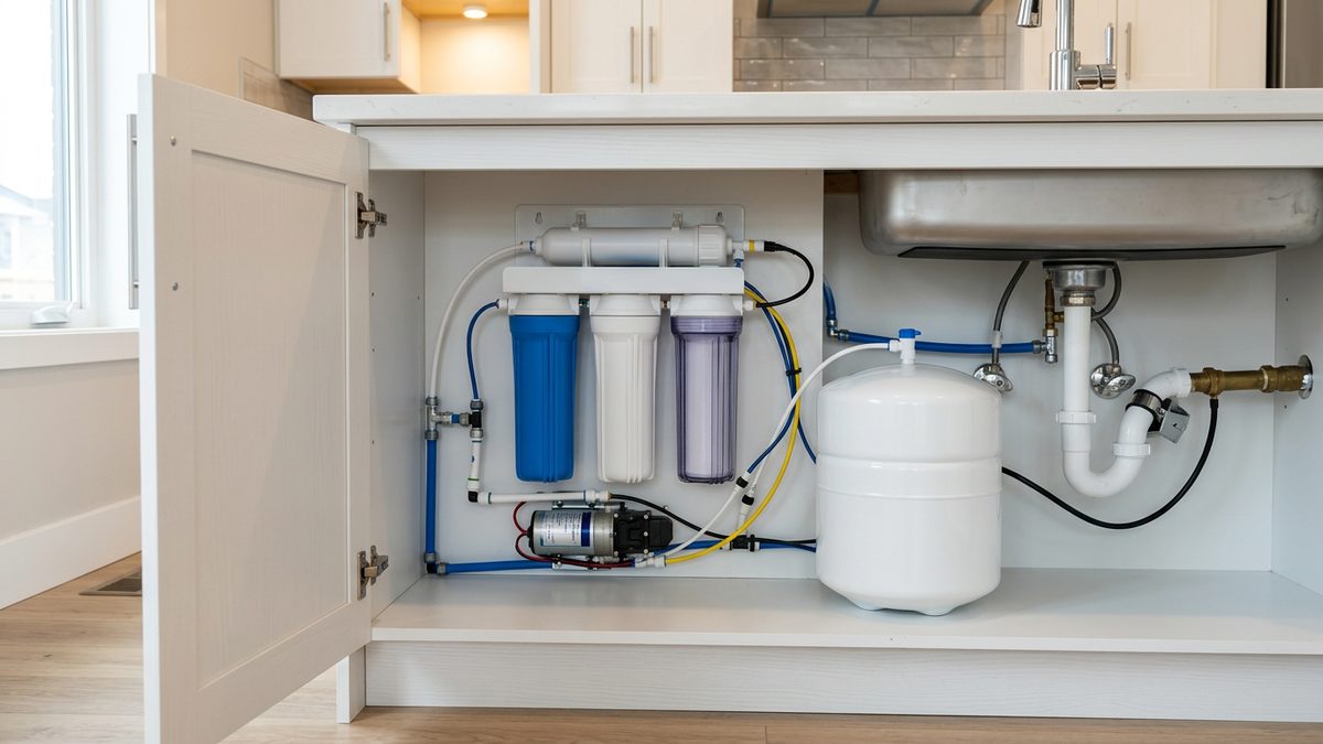 reverse osmosis water filter system under sink