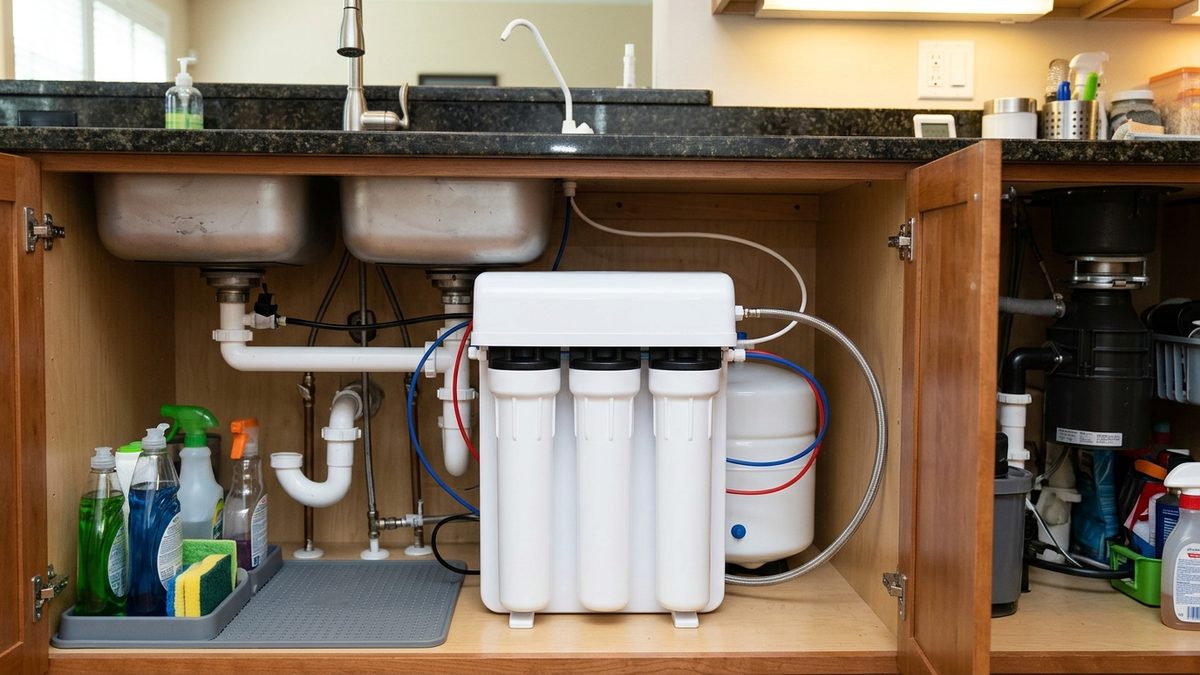 reverse osmosis water purifier under kitchen sink