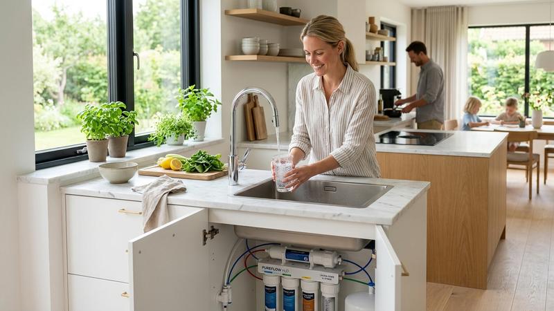 Saltfri vattenavhärdare för svenska hem