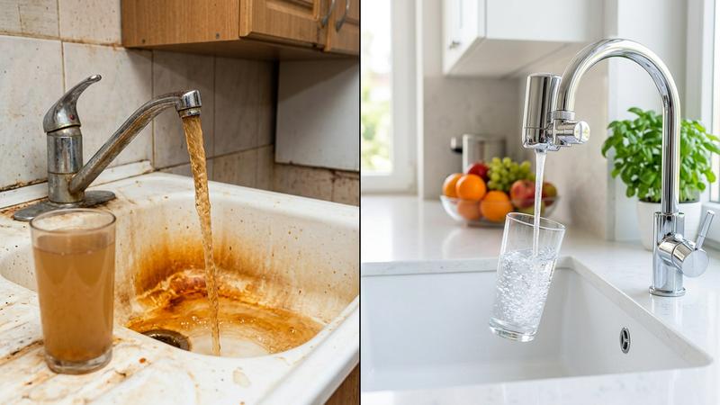 Simptomi povišenog gvožđa i mangana u bunarskoj vodi