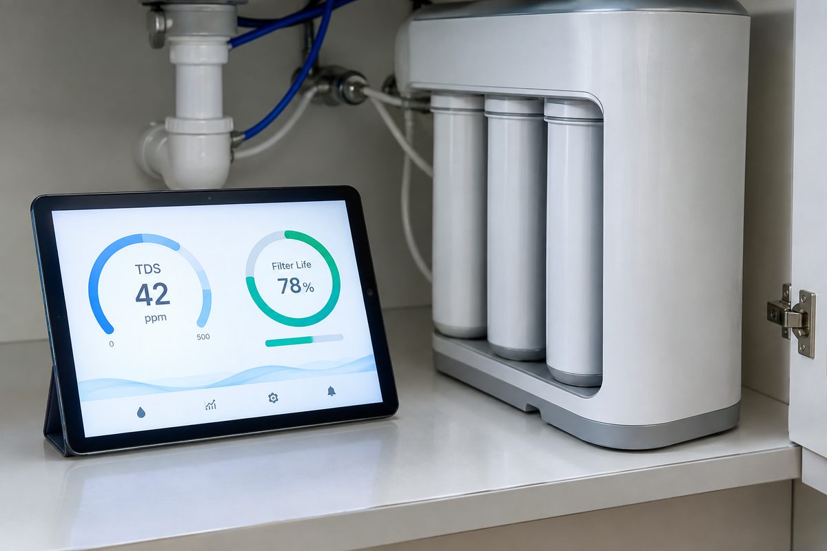water quality TDS sensor dashboard monitoring