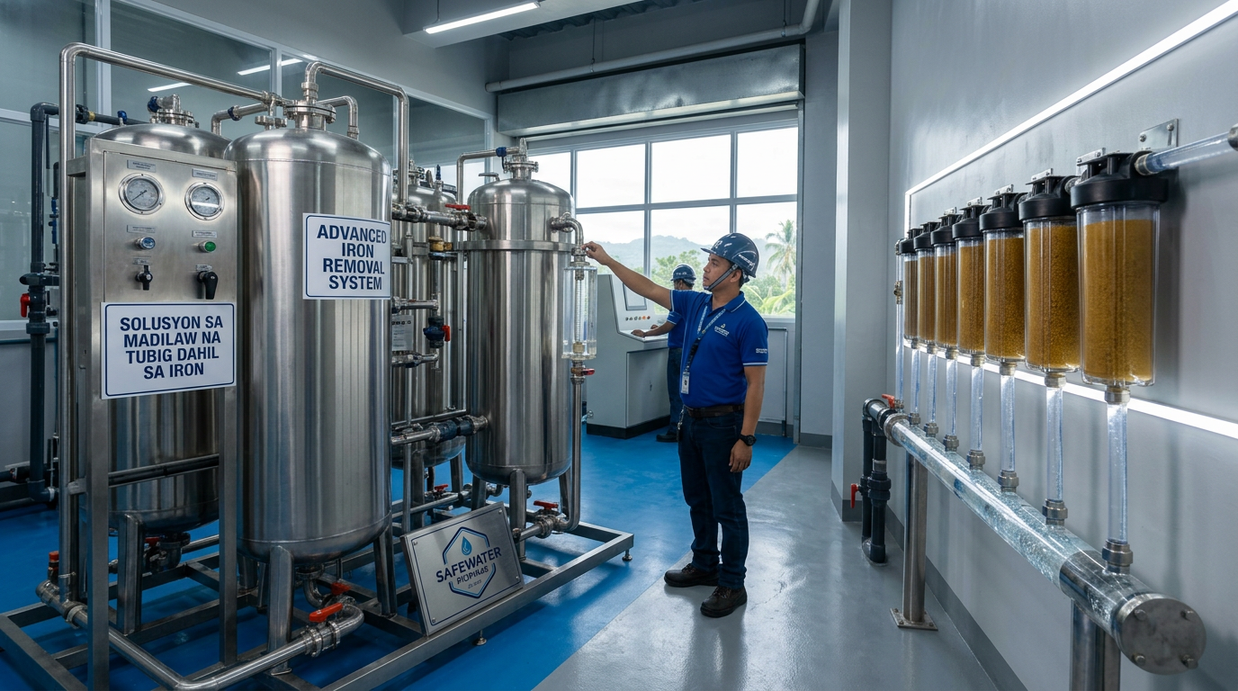 Solusyon sa Madilaw na Tubig at Iron | ONEMI OEM Water Filter