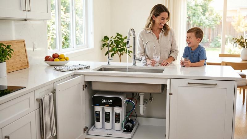 Сравнение систем очистки воды OneMi: какую модель выбрать для семьи из 4 человек | ONEMI