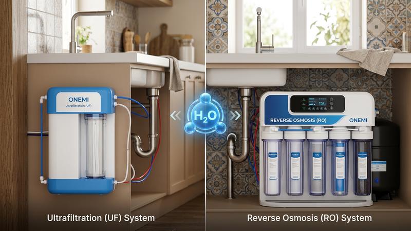 Ultrafiltratsiya (UF) va Teskari Osmos (RO): Uy sharoitida qaysi filtrlash tizimi yaxshiroq?