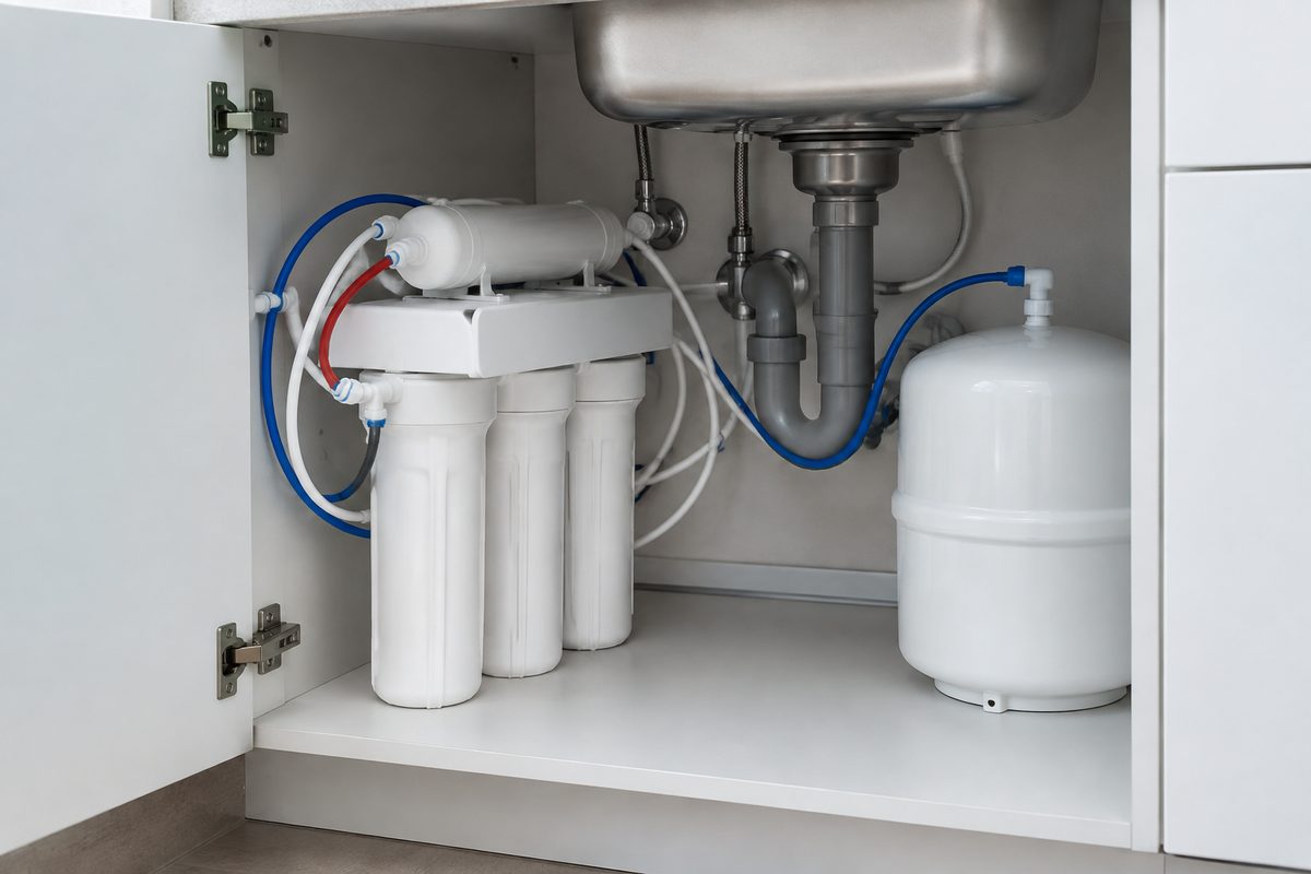 under sink reverse osmosis water filter system