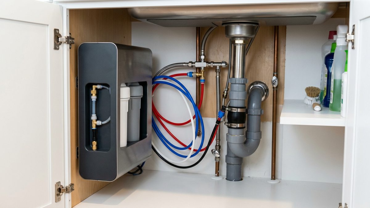 tankless high-flow under sink RO system