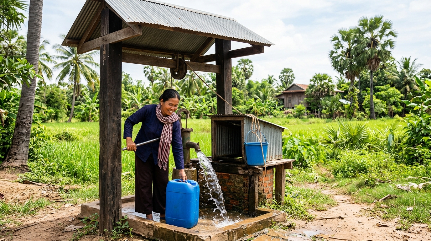 ** វិធីសាស្រ្តងាយៗដើម្បីឱ្យទឹកអណ្តូងមានសុវត្ថិភាព | ONEMI