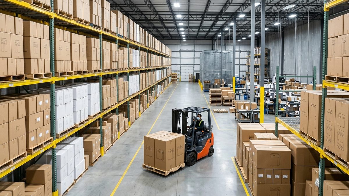 Water filter distribution warehouse logistics