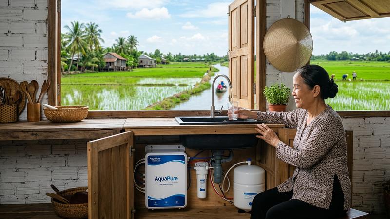 Cơ hội kinh doanh máy lọc nước RO mùa hạn mặn ĐBSCL