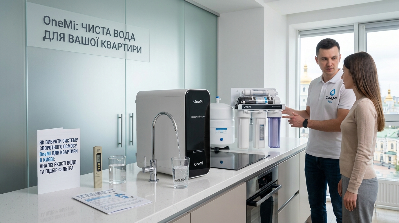 ** Зворотний Осмос Купити Оптом: Системи ONEMI для Квартир у Києві