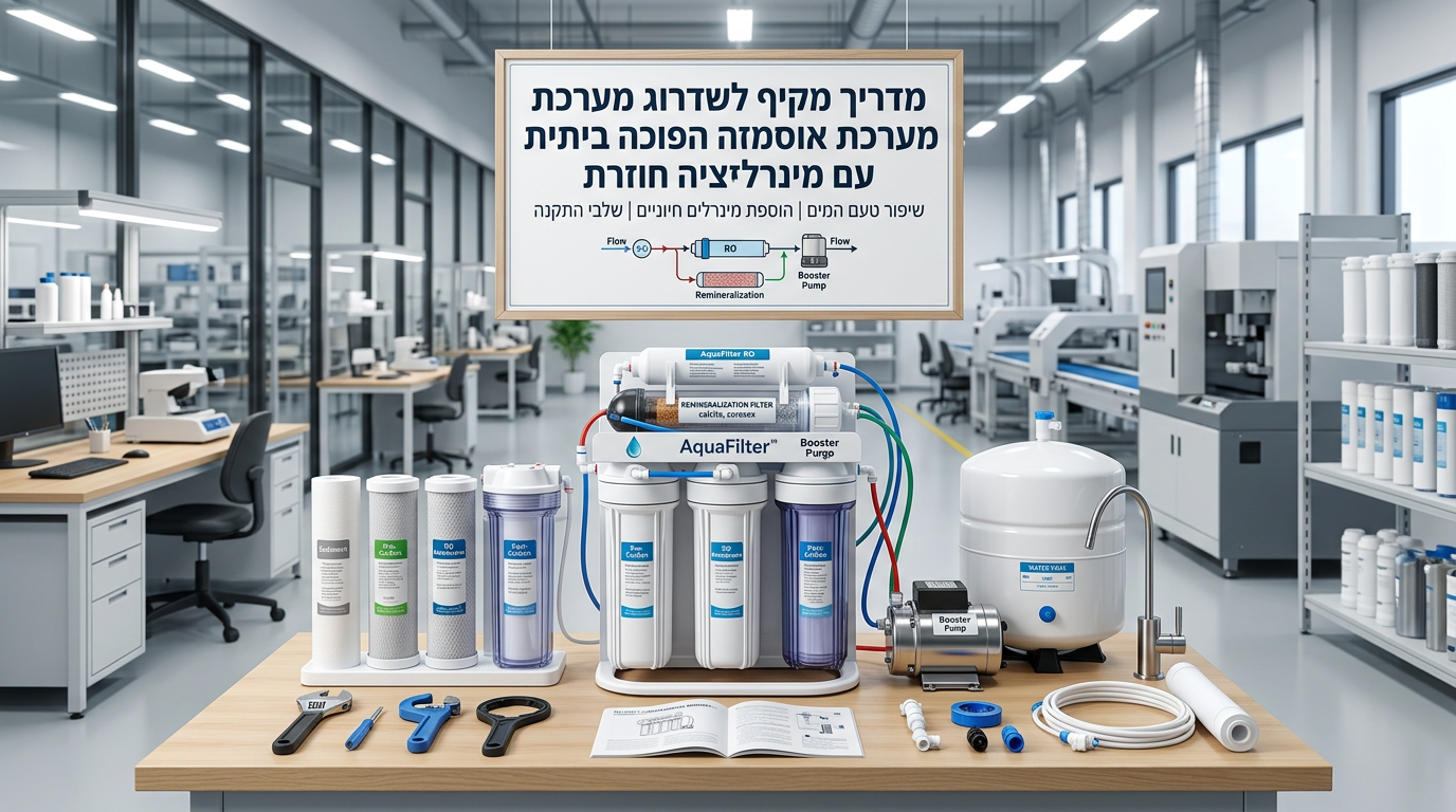 מדריך מערכת אוסמוזה הפוכה עם מינרליזציה | ONEMI OEM/ODM