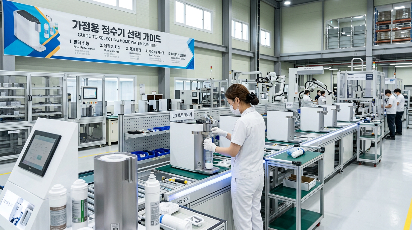 ** 가정용 정수기 선택 가이드: 글로벌 OEM 정수기 제조 파트너 ONEMI